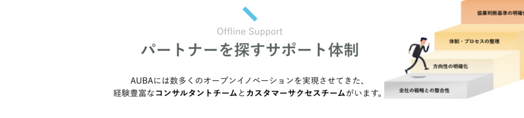 AUABののパートナー体制